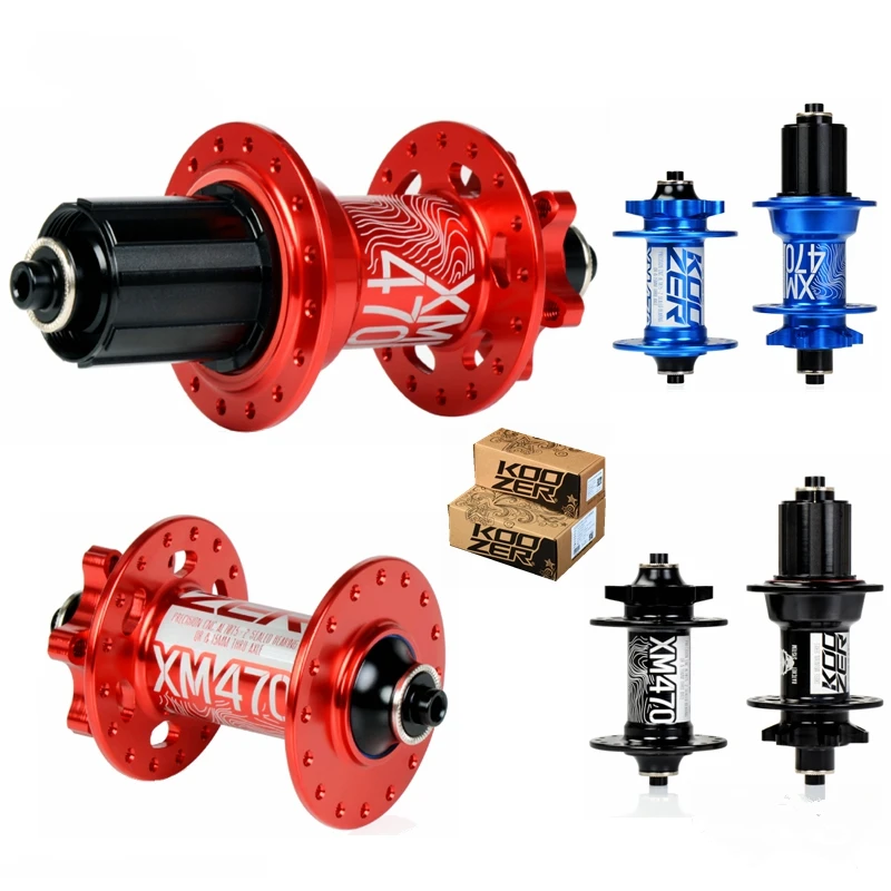 KOOZER XM470 MTB Hub 32 Hole Mountain Bike Disc Brake Bearing Hubs