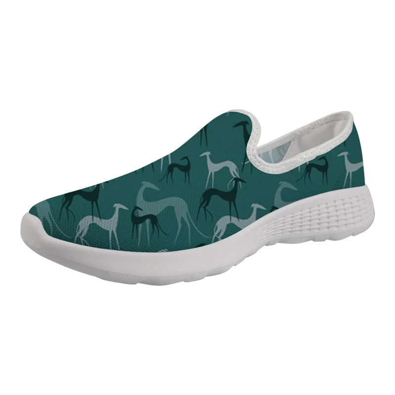 

New Arrival greyhound dog Print Shoes Female casual Outdoor shoes Wading With holes on bottom Sneakers Women Lady Light Shoes