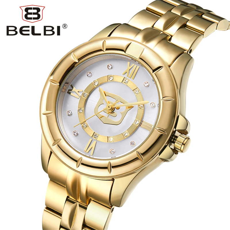 BELBI роскошные женские наручные часы модные цифровые с циферблатом Ретро стиль