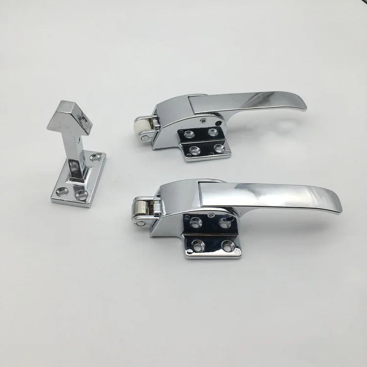 double hook knob Freezer handle oven door hinge Cold store storage door lock latch hardware pull