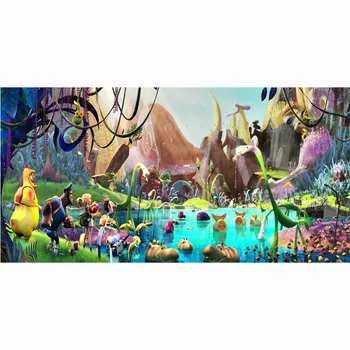 

2017 Free Shipping Cloudy with a Chance of Meatballs Bamboo Fiber Bath Towel Big Towels Bathroom Accessories 70 X 140CM