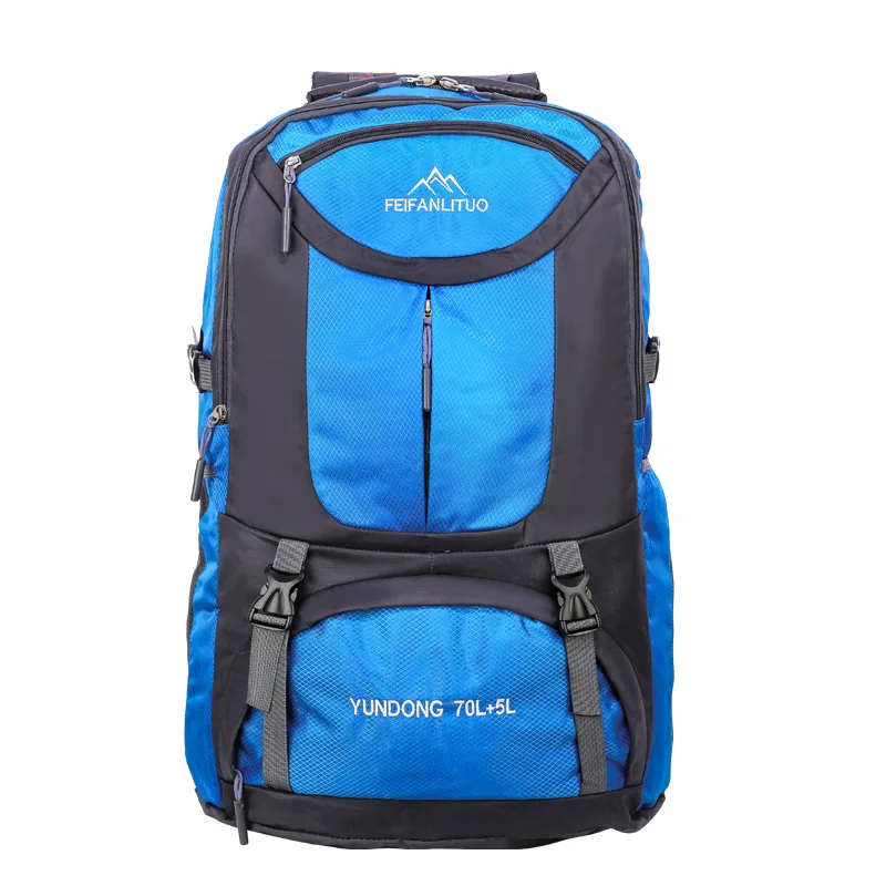 

New Waterproof Backpack Men Women Outdoor Sports Travel Rucksacks Large Capacity Hiking Bag Nylon Mountaineering Climbing Bags
