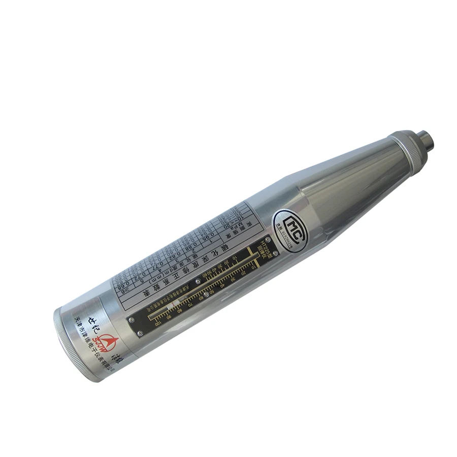 

1 pc Portable Concrete Rebound Test Hammer Schmidt Hammer Testing Equipment Resiliometer HT-225 (Blue Instrument Case)