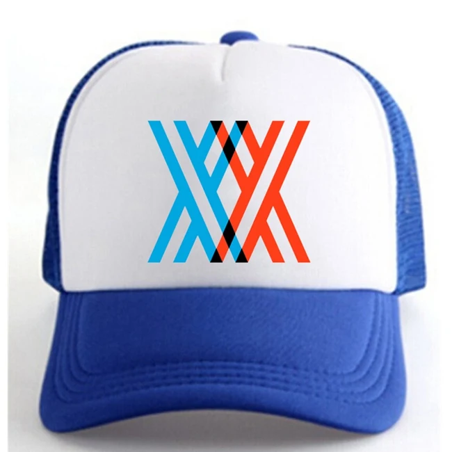 Бейсбольная кепка для косплея, Кепка унисекс, повседневная Регулируемая Кепка, бейсболка в стиле хип-хоп - Цвет: Blue