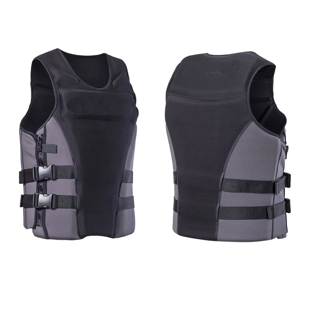 

WYOTURN Neoprene Profession Life Vest Men Women Life Jacket Buoyancy Lifejacket Fishing Surfing Life Vest Swimming Drifting suit