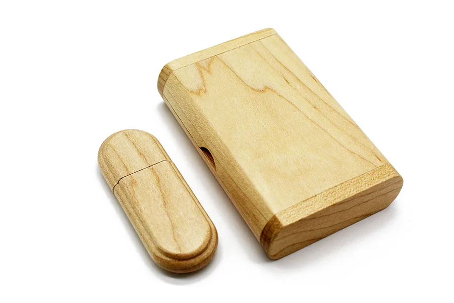 TEXT ME Maple wood usb+ коробка печать логотипа usb флеш-накопитель 4 ГБ 8 ГБ 16 ГБ 32 ГБ 64 ГБ usb2.0 флешка, подарок usb