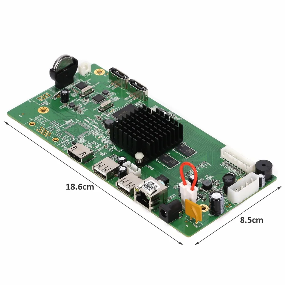 AZISHN 8CH HI3798M CCTV H.265 NVR плата HDMI VGA 4K модуль безопасности 4CH 5MP/8CH 4MP XMEYE P2P NBD8008T Q