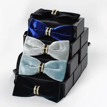 Модные мужские галстуки мужские s подарок Barry Wang галстук-бабочка Алмазный тощий галстук полосатая рубашка мужские s Вязаные Галстуки забавные подарки мужские