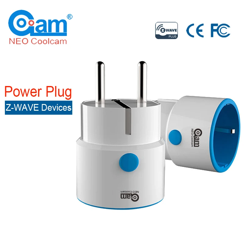 NEO COOLCAM NAS-WR01ZE Z-wave Smart Power Plug Socket Z wave Home Automation Alarm System Home Automation Outlet EU 868.4MHz NEO COOLCAM NAS-WR01ZE Z-wave Smart Power Plug Socket Z wave Home Automation Alarm System Home Automation Outlet EU 868.4MHz
