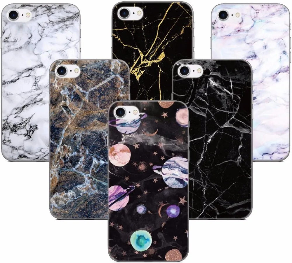 

Print Marble Silicone Soft TPU Phone Case For Asus Zenfone 4 Max ZC554KL ZC520KL ZE553KL / 5Z ZS620KL / Live L1 ZA550KL Cover