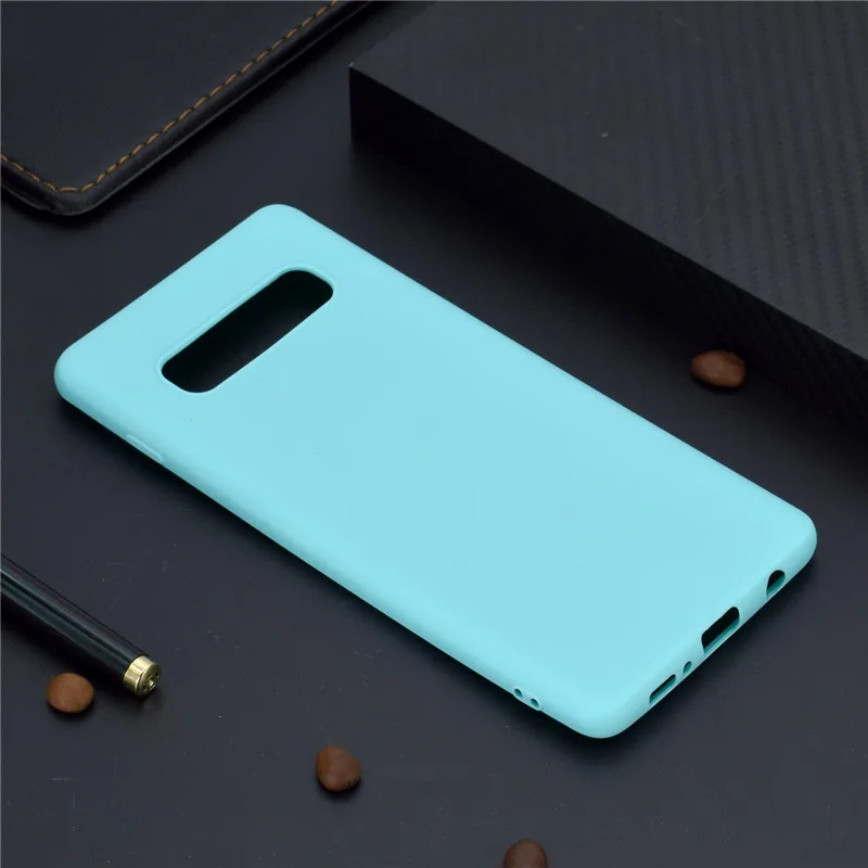Matte Candy TPU Case For Samsung Galaxy S6 S7 S8 S9 S10 A5 A6 A7 A8 2018 Cases Silicone Soft Elegant Back Cover Anti-fingerprint (9)