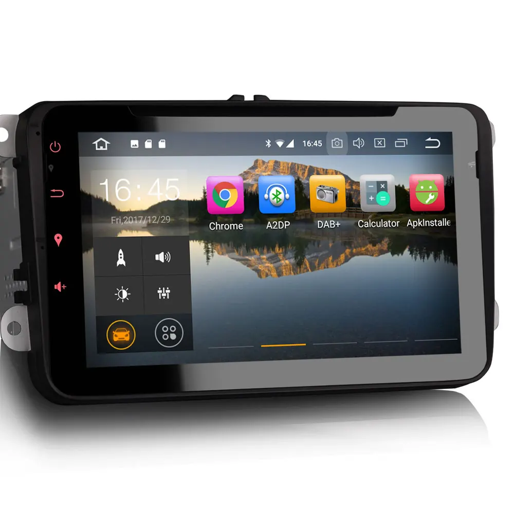 Top Erisin ES7825V 7" Android 8.0 Octa core 4G RAM Car DVD GPS Radio DVR DAB+ DVD For VW passat 0