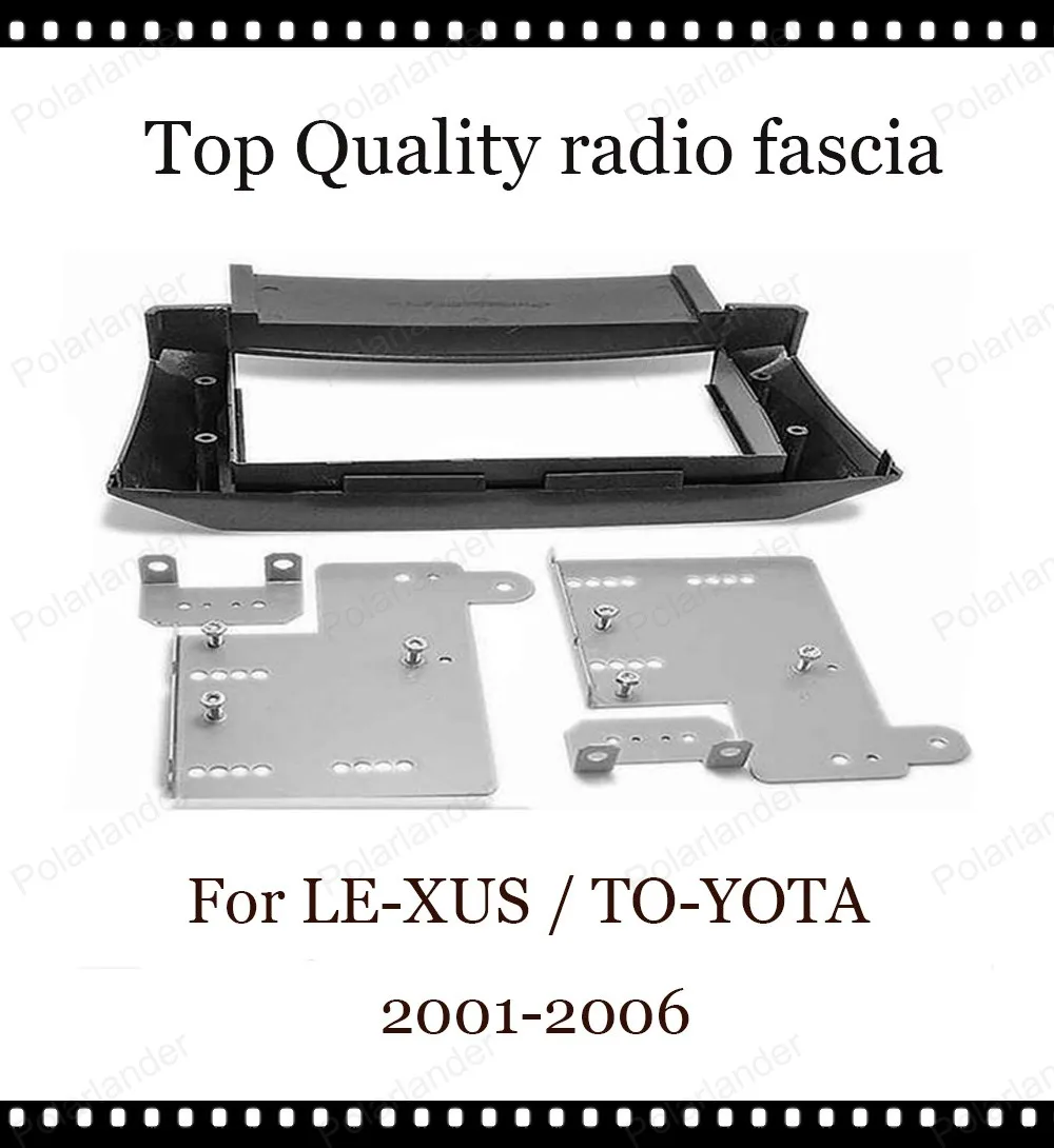

2-DIN car DVD plastic audio radio frame navigation for LE-XUS LS-430 UCF-30 2001-2006 for TO-YOTA Ce-lsior UFC30 2001-2006