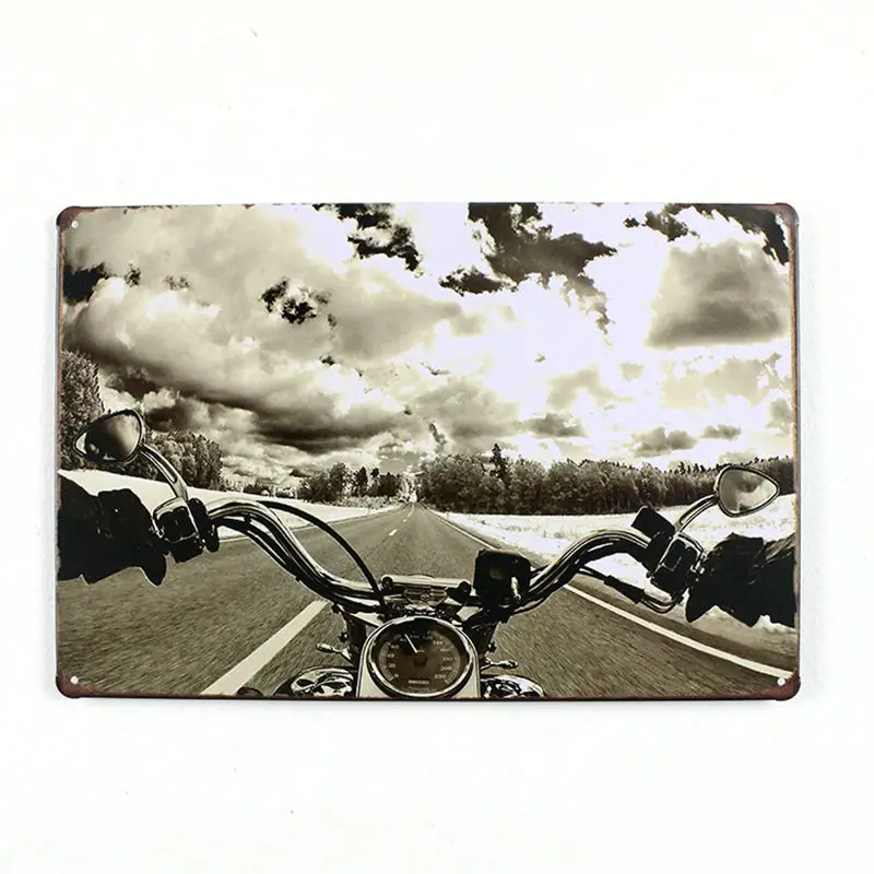 Plaque Car Theme Vintage Metal Tin Signs Motorcycle Wall Poster Decals Plate Painting Bar Club Pub Home Decor Wall 20*30cm A134 - Image 3
