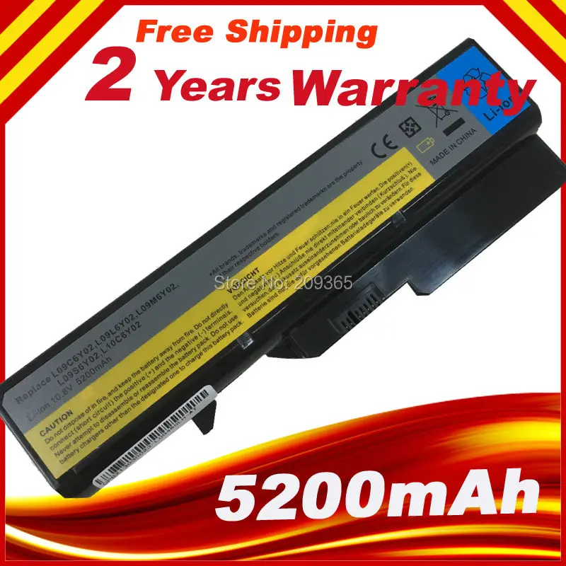 Новый аккумулятор для ноутбука LENOVO G570 G575 G460 G560 G565 V470 V570 B470 B570 L09S6Y02 | Компьютеры и