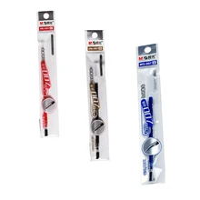 10 шт./партия 0,5 мм черные нейтральные чернила Заправка для гелевой ручки школьные офисные принадлежности черные синие красные Сменные стержни для ручек 825