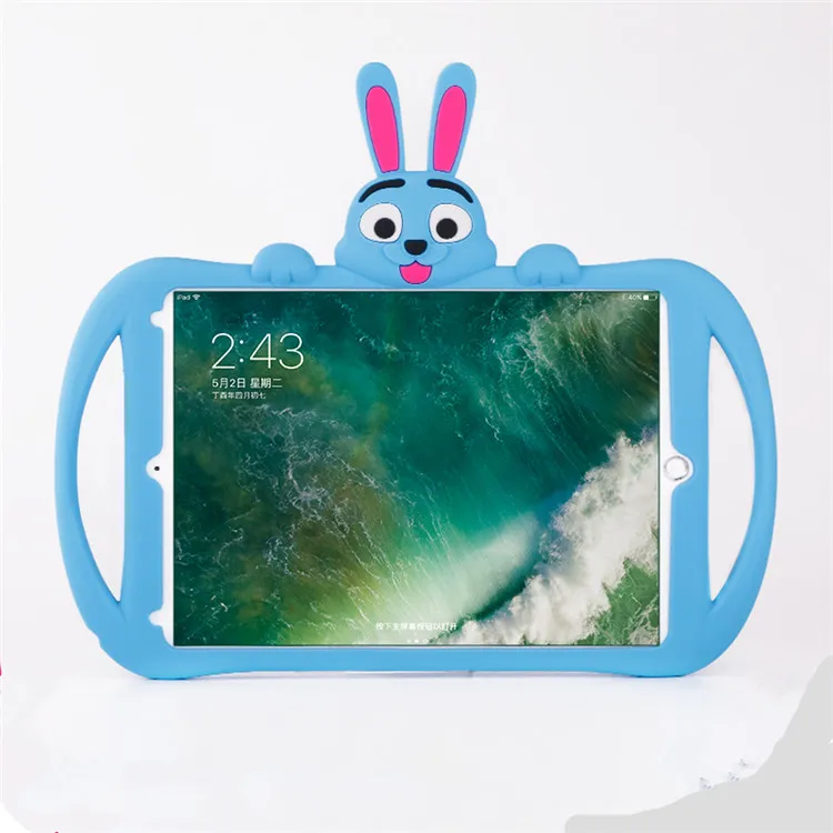 Sky Blue Для нового iPad Pro 10,5 выпущен ударопрочный EVA пены планшет стенд чехол для iPad 10,5 дюймов для детей Coque+ ручка - Цвет: Sky Blue