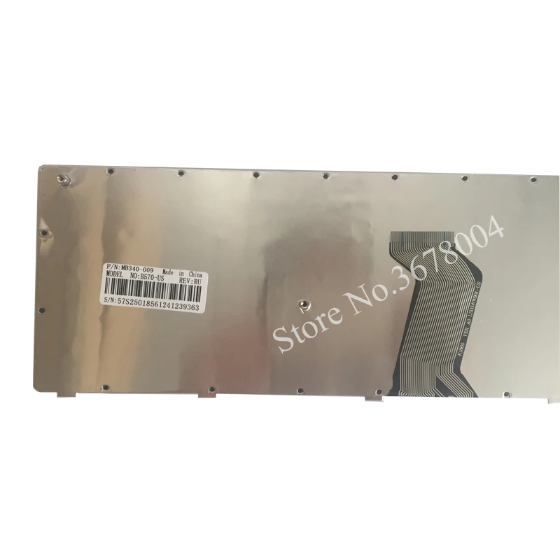 Новая русская клавиатура для IBM LENOVO Ideapad B570 Z570 Z575 V570A V570G B575 B580 B590 B590A RU Клавиатура ноутбука