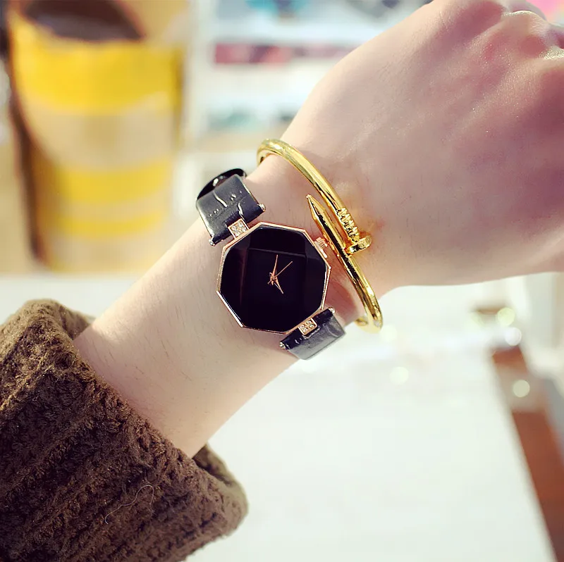Bayan kol saat женские часы, кварцевые наручные часы, ретро дизайн, повседневный кожаный ремешок, женские часы-браслет, reloj mujer