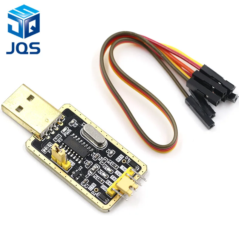 

CH340 module instead of PL2303 , CH340G RS232 to TTL module upgrade USB to serial port in nine Brush small plates