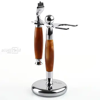 

Anbbas Shaving Brush Stand & Safety Razor Replacement Handle for Gilletee Mach 3