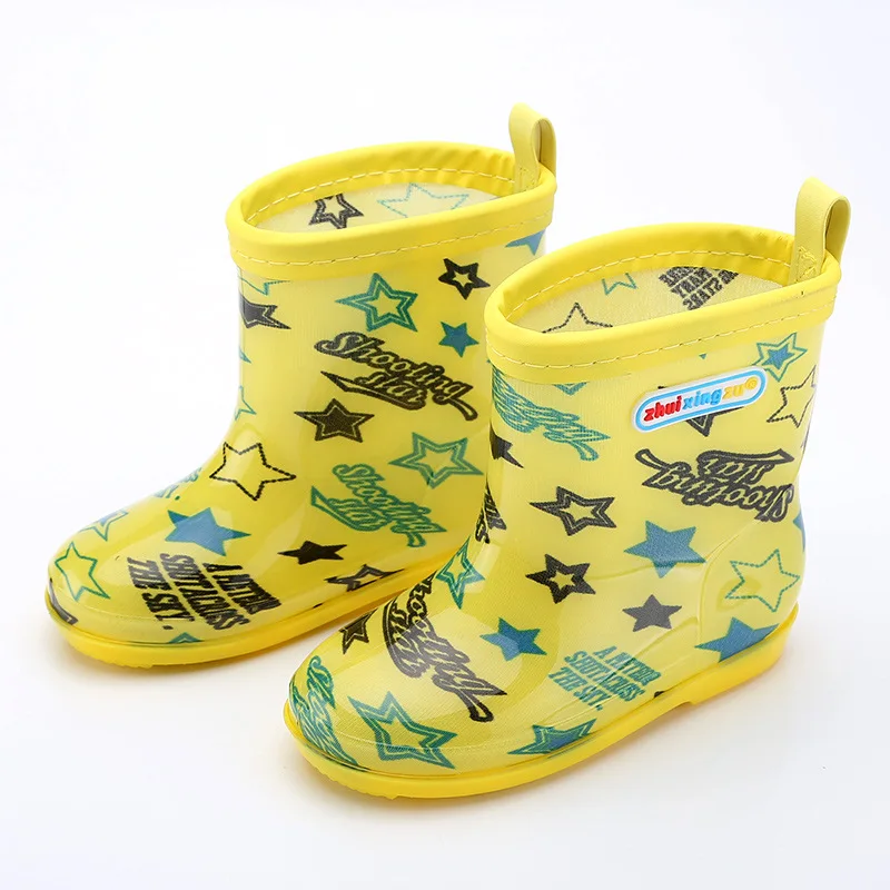 С бантом; резиновые сапоги для дождливой погоды для девочек обувь для дождя для одежда для малышей для мальчиков и девочек; сапоги для дождливой погоды, Детская Водонепроницаемый детская обувь для девочек; кроссовки