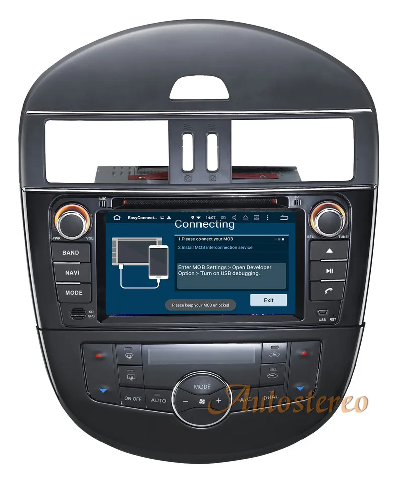 Sale The Newest Android 7.1 Car GPS Navigation DVD Player For NISSAN Nissan Tiida Versa 2011-2017 auto stereo multimedia radio pad 19