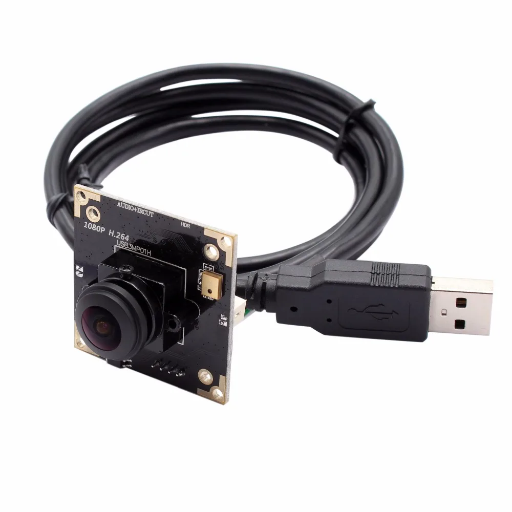 1080P HD WDR Usb 2 0 H. 264 мини веб камера промышленная машина видения модуль Плата с