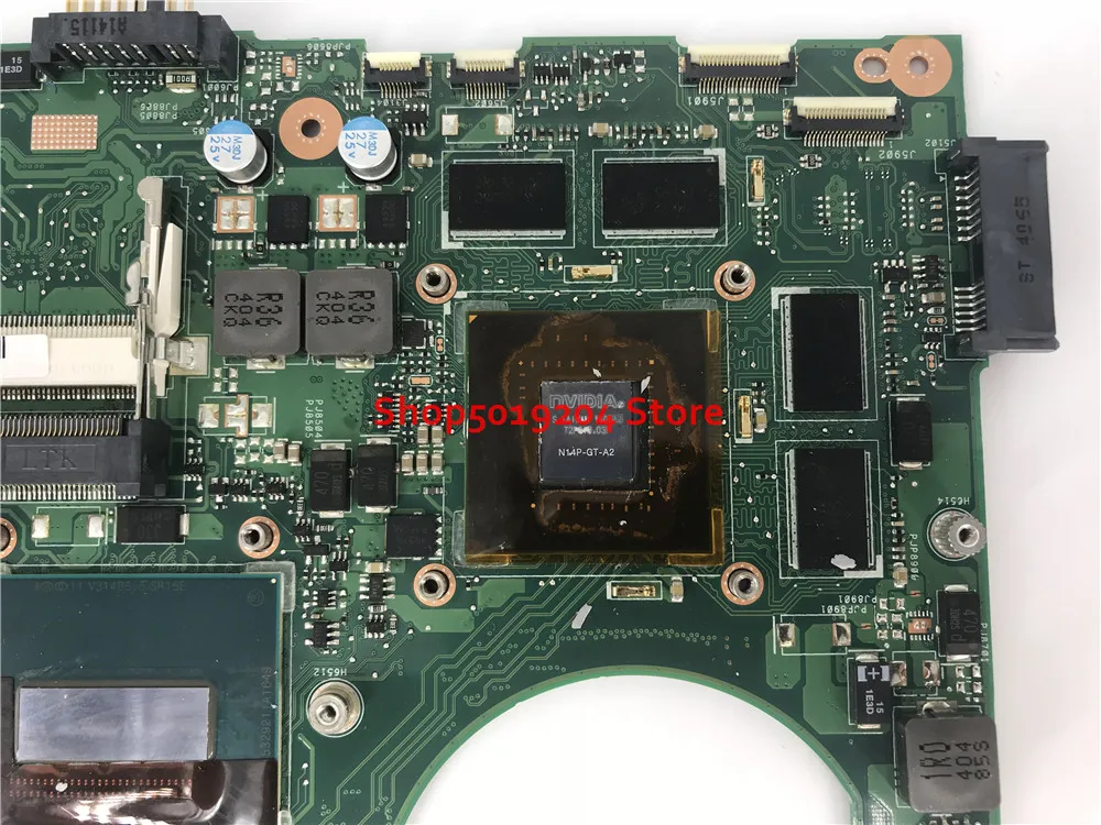  N550JV Laptop motherboard for ASUS N550J N550JV mainboard SR1PX I7-4710HQ N15P-GT-A2 N550JV REV 2.1