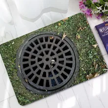 CAMMITEVER канализационные ковер Забавный коврик декоративные ковровое покрытие двери площадку ребенок Коврик для прихожей области ковер для дома