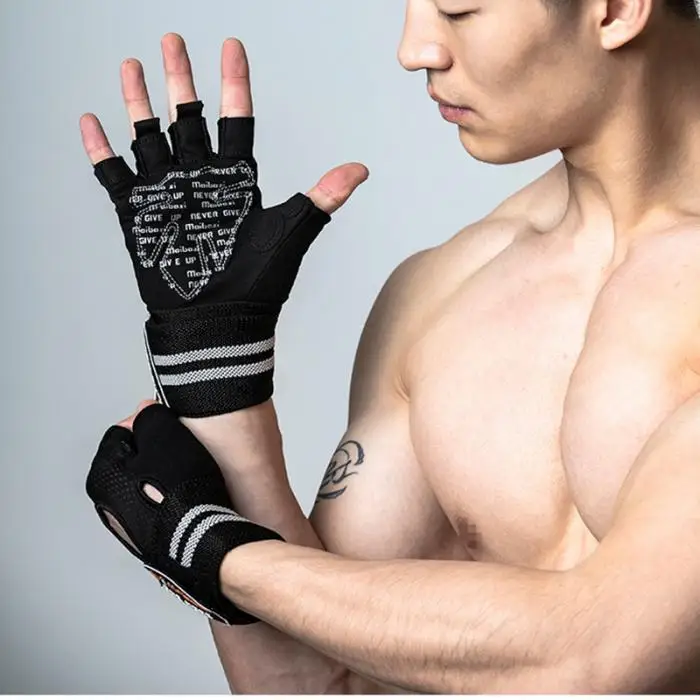 Новые мужские и женские Перчатки для фитнеса спортивные перчатки противоскользящие спортивные перчатки для тяжелой атлетики XD88