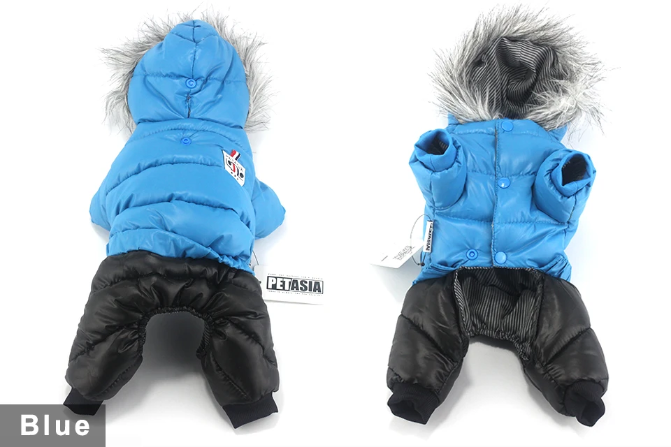 Горячая Распродажа зимняя одежда для собак супер теплый пуховик для маленьких собак водонепроницаемая куртка для собак толстые хлопковые