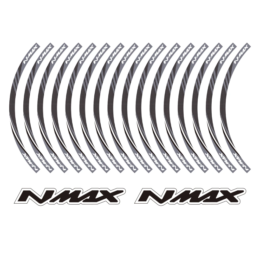KODASKIN 2D наклейка с эмблемой обода колеса для Yamaha NMAX NMAX125 NMAX155|Наклейки на