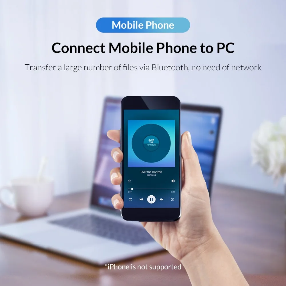 ORICO BTA беспроводной USB Bluetooth адаптер 4,0 Bluetooth Dongle Музыка Звуковой приемник адаптер Bluetooth передатчик для компьютера