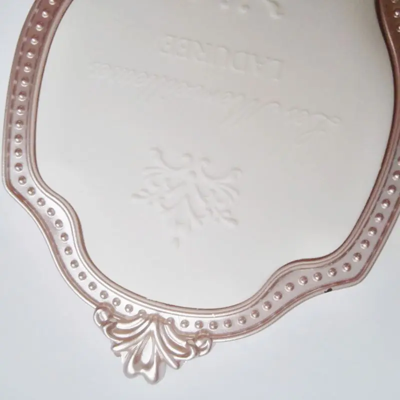 Косметическое винтажное туалетное зеркало Принцесса Мини Макияж ручное зеркало для макияжа ручное зеркало подарок