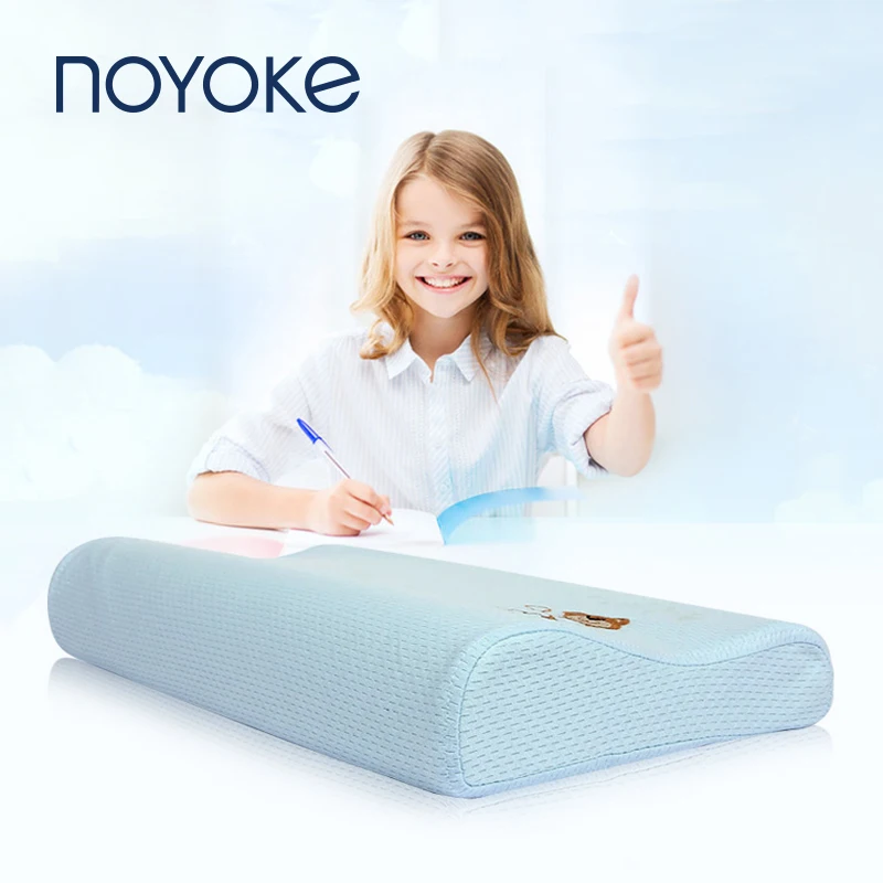 Noyoke Kids Pillow Memory Foam Baby Bed Pillow Adjustable Children
