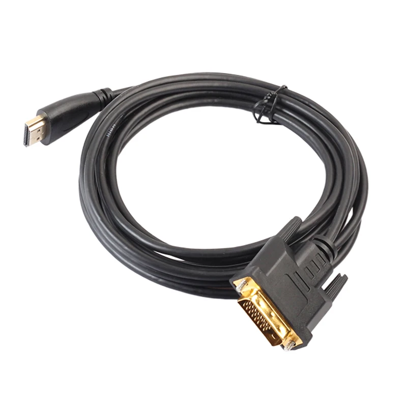 Felkin Кабель HDMI-DVI HDMI/DVI DVI-D DVI 24+ 1 Pin адаптер кабель 1080P 3D видео конвертер HDMI кабель для ЖК-дисплей DVD HDTV xbox PS3