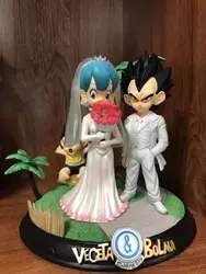 Dragon Ball Z Bulma Вегета Свадебные ПВХ фигурку 26 см Мужские Шорты для купания Аниме Коллекция Цифры игрушки brinquedos