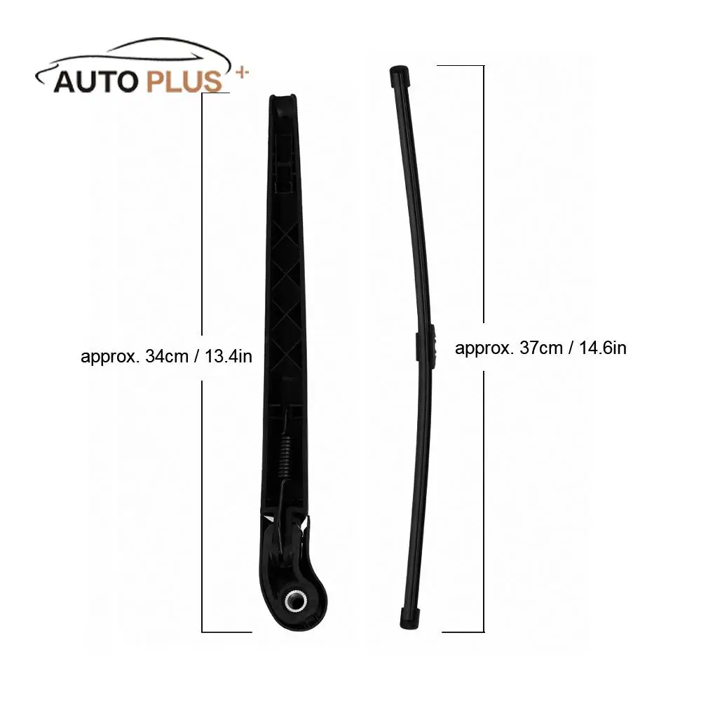 

kkmoon Car Rear Window Windshield Wiper Arm & Blade Complete Replacement Set for BMW E70 X5 X5M 2007-NOW LST-BW02