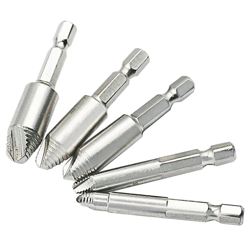 0 1 2 3 4 Broken Stuck Screw Removal Tool Kit Speedout Stripped