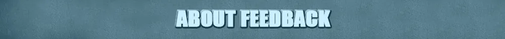 Feedback
