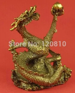 

Pure Bronze statue copper dragon copper zodiac decoration