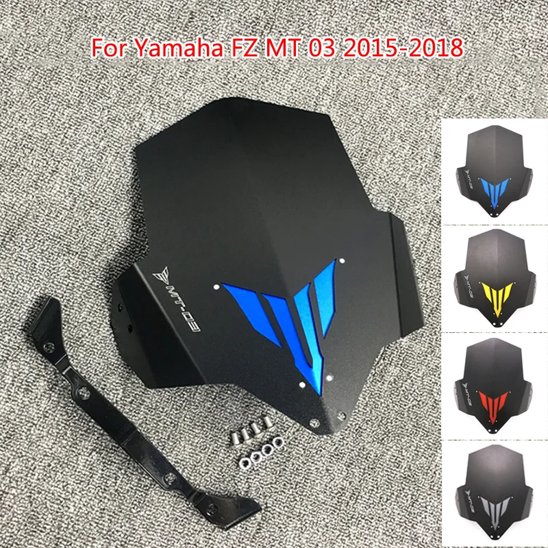 MT 03 FZ мотоцикл верх фар верхняя крышка ветрового стекла для Yamaha 2015 2018 Мотоцикл