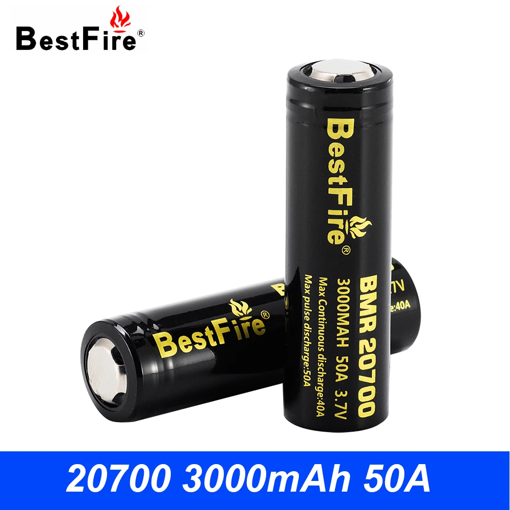 

20700 Battery 3000mAh 50A Vape Electronic Cigarette Rechargeable Battery 20700 for IJOY Captain PD270 MOD for SMOK Mod B141