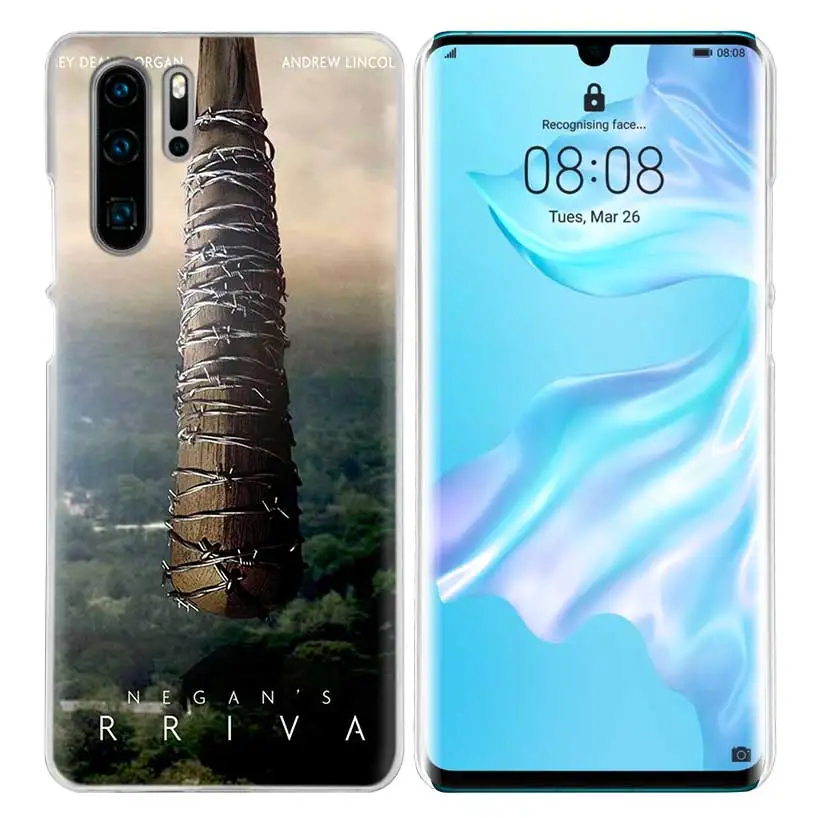 Чехол Negan Walking Dead для huawei P20 P Smart Z Plus Nova 5 5i P30 P10 P9 P8 mate 10 20 lite Pro жесткий чехол для телефона из поликарбоната - Цвет: 06