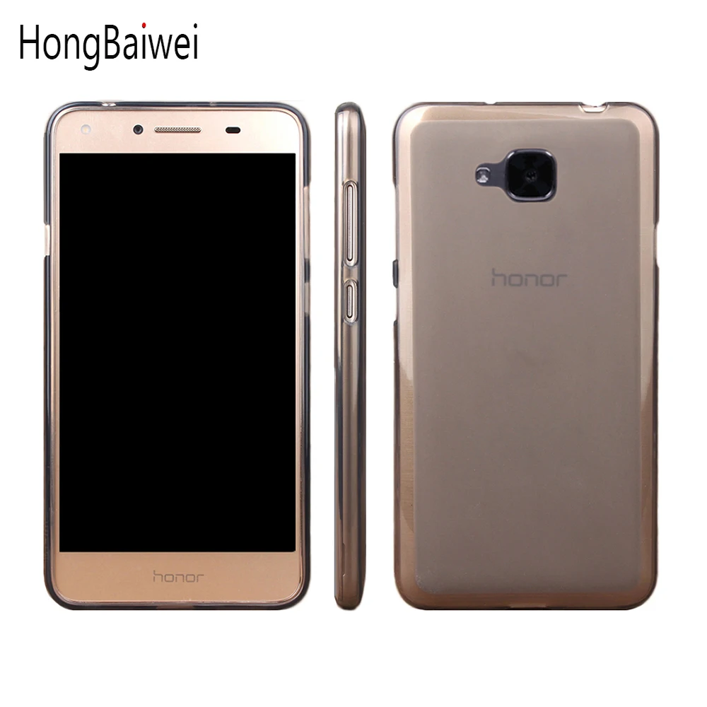 

For Huawei Honor5C Euro Version No Fingerprint Hole Case Soft Silicone TPU Matte Pudding Cover For Honor5C Euro Phone Funda Case