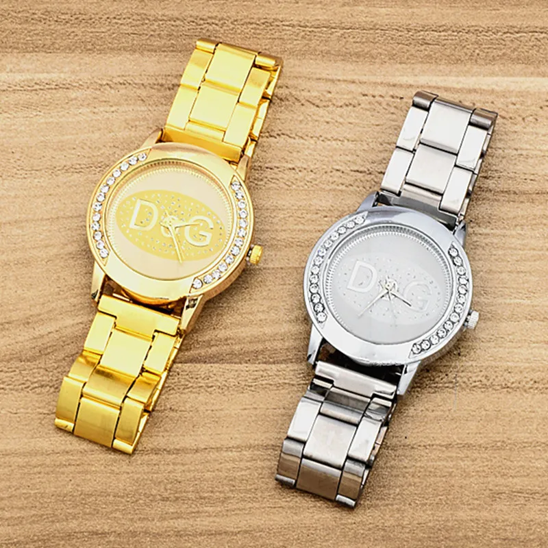 Zegarek Damski новый роскошный бренд DQG мужские и женские кварцевые часы Reloj модные из