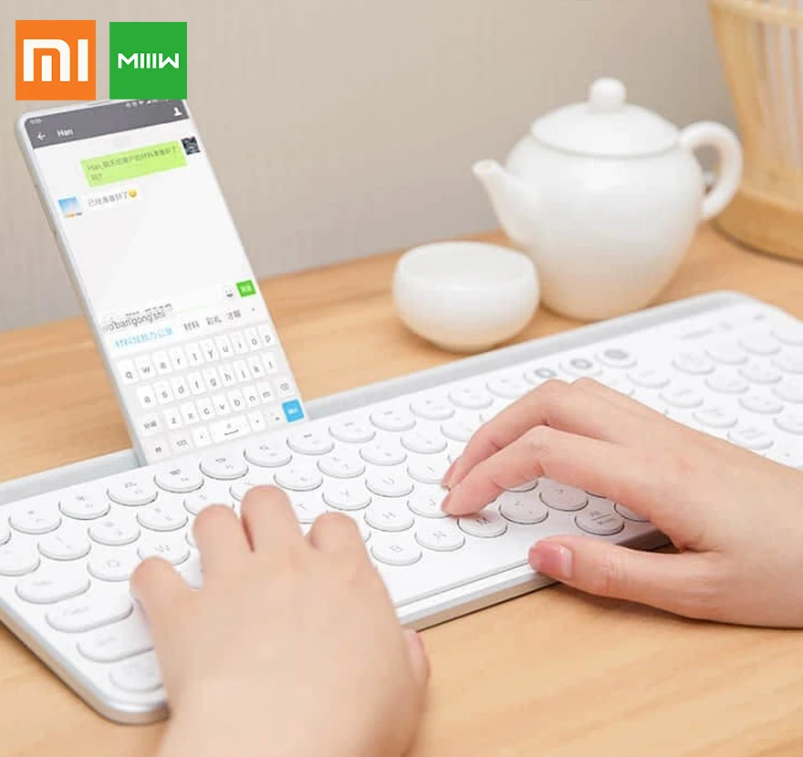 

xiaomi bluetooth keyboard Wireless gaming Computer Keycaps mechanical stickers for iPad samsung Galaxy IOS Android mi redmi