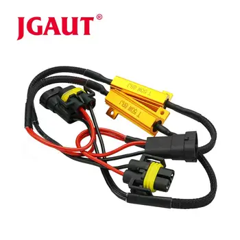 

JGAUT Load Resistors 50W 8 Ohm H11 H8 H9 LED Flash Rate Turn Signals Light Indicator Controllers Brake Running Motorcycle