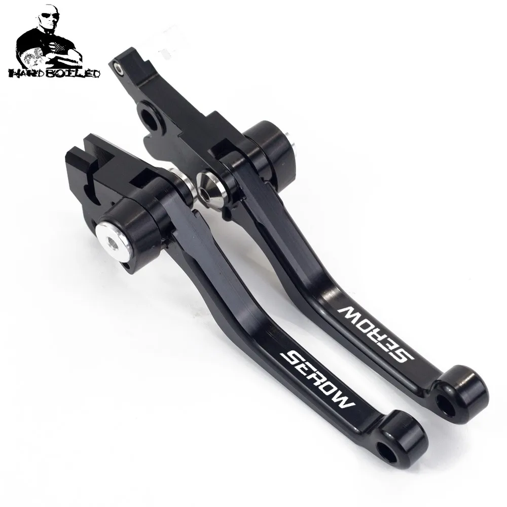 For YAMAHA SEROW 225 250 SEROW250 SEROW225 1986-2018 Motorcycle Motocross Pit Dirt Bike Pivot Brake Clutch Levers (1)_Jc